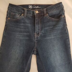 DG2 by Diane Gilman High Rise Dark Denim Jeans